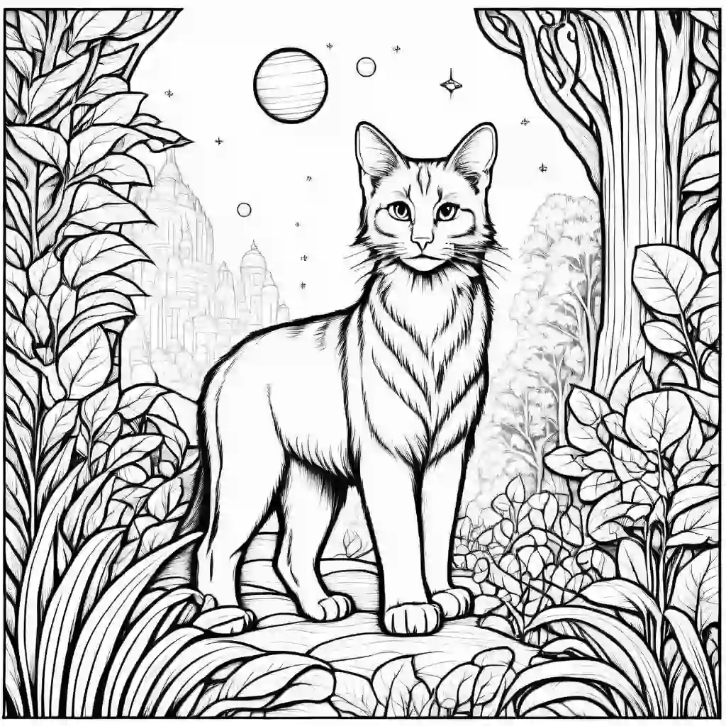 Curiosity coloring pages